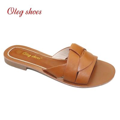 China New Women's Anti-slippery Beach Women's Wild Cross Sandals Women's Flat Sandals And Slippers Wear Shoes for sale