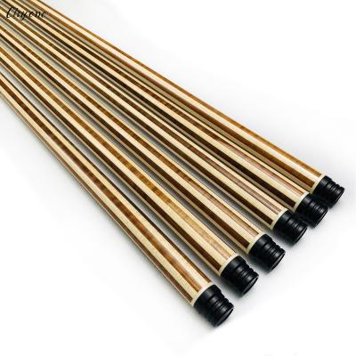 China Chyone Wood Korea Maple Carom Cue Shaft Roasted Low Curly Maple Snooker Cue Shafts Travel Wood Laminated Pool Cue Shafts for sale