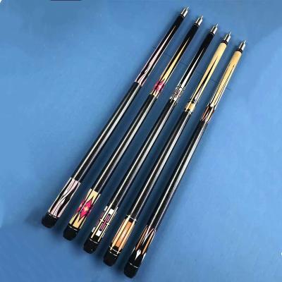 China Canadian Maple Chyone Wooden Customized Design American Maple Wood With Wrap Sticker Snooker Cloth Pool Cue for sale