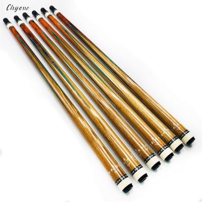 China Custom Maple Carom Wood Cue Chyone Cocos Bolo Dots Inlay Zyoumon Wood Snooker Cue Stick Radial Joint Billiard Cue for sale