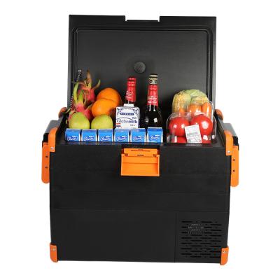 China Plastic Car Refrigerators Small Compressor 42L Car Refrigerator for sale