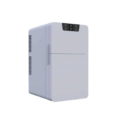 China Cooling Hotel Used 20 Liter Double Door Mini Bar Fridge for sale