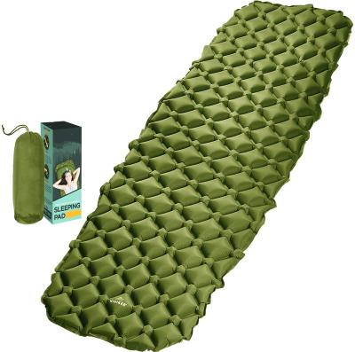 China Waterproof Ultralight HK Air Sleep Pad / Inflatable Camping Mat For Backpacking, Traveling And Hiking / Compact Backpacking Air Mattress for sale