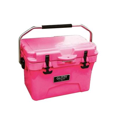 China HKwholesale waterproof portable lunch box ice flower cooling picnic with wheels for car cooler container for sale