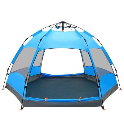 China Sunshade/Lightweight/Portable/Car Shade HK Family 4 Person Portable Instant Mount Automatic Waterproof Windproof Rise Pop Up Camping Tent for sale