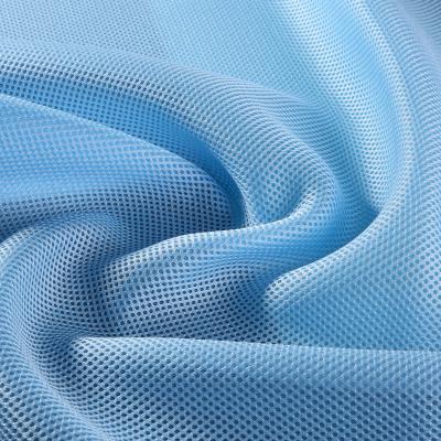 China 100%Polyester 3D Anti-Static Breathable Air Mesh Mattress Fabric , Polyester Knit Fabric for sale