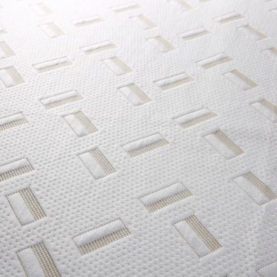 China Sustainable New Style Knit Polyester Bamboo Mattress Ticking Fabric for sale