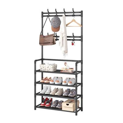 China Can be new design clothtree 2022 multifunctional living room furniture free coat rack hanger for sale