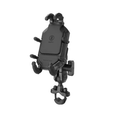 China OSOPRO Motorcycle Mobile Phone Shockproof Mount Mobile Phone Bracket Colorful U-bolt Adjustable Shell for sale