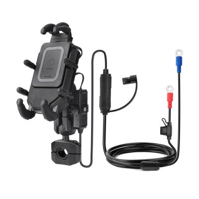 China Shell Adjustable O-type Radio OSOPRO Motorcycle Mobile Phone Charging Bracket for sale