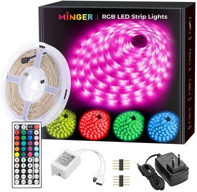 China RGB LED Strip Lights 16.4ft, RGB Color Changing LED Lights for Home, Kitchen, Room, Bedroom, Dorm Room, Bar for sale