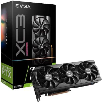 China 2021_EVGA GeForce RTX 3070 RTX3070 XC3 Ultra Workstation Gaming, 08G-P5-3755-KR, 8GB GDDR6, iCX3 Cooling, ARGB LED, Supports 4K 120Hz dropshipping for sale