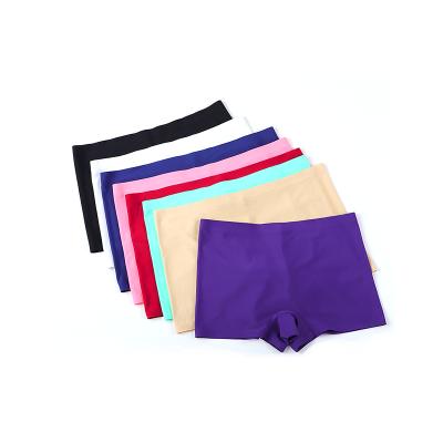 China Comfortable Antibacterial High Quality Mid Rise Plus Size Boyshorts Panties Women Boyshort Underwear Seamless Panties for sale