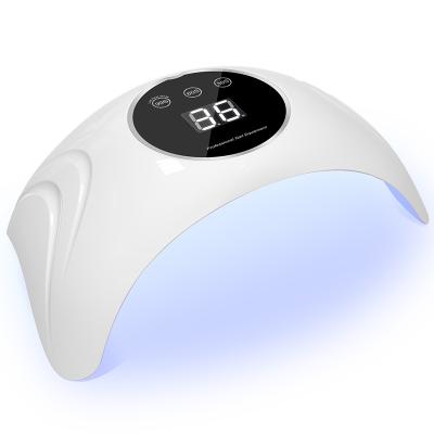 China 48w SUNNAIL mini treatment 48w gel nail dryer sensor travel UV auto height UV led nail lamp 197*126*68mm for sale