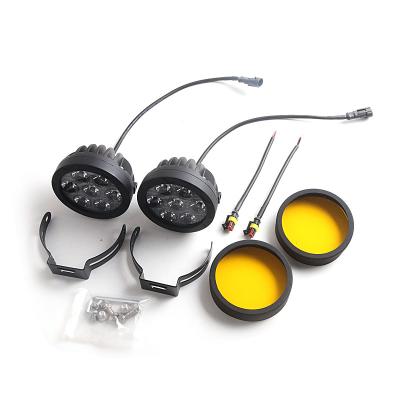 China Engine S07 Offroad 4.5 Inch Motor Led Spotlight Headlights 60w Led Headlight Head Light LED Fog Work Black Waterproof Spotlight 4.5 Inch for sale