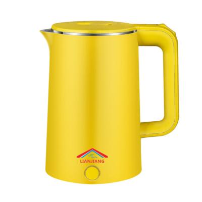 China Wholesale Modern Plastic Shell 360 Degree Rotation Electric Kettle Jug Base New Design Double Kettles for sale