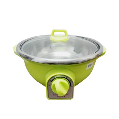 China Mini Hotel Heating Plate Built in Stainless Steel Electric Hot Pot Cooker Pan for sale