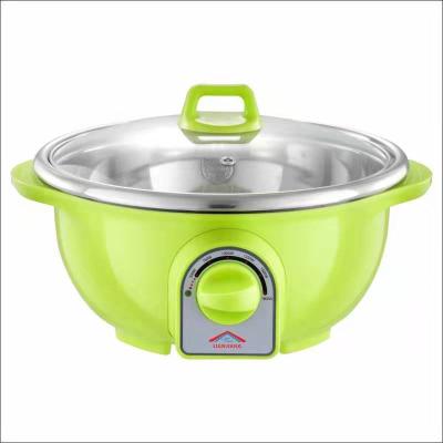 China 360 degree rotation low hot sale electric hot pot cooker with high quality for household for sale