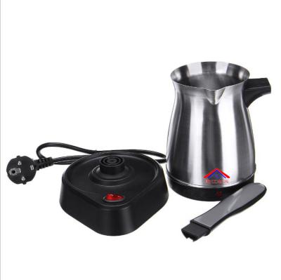 China 360 degree new product milk/coffee kettle stainless steel rotation bass boliing kettle for household commercial for sale