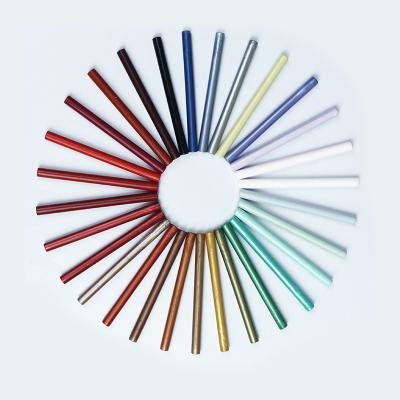 China Small Round Decoration Fire Paint Wax Stick 68 Colors 10*0.7cm Fire Paint Seal Wax Stick for sale