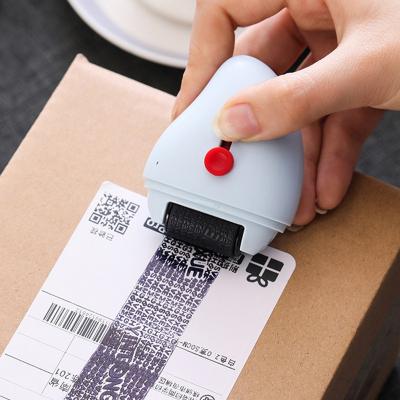 China Self Inking Express Stamp Order Personal Privacy Graffiti To Cover Roller Privacy Stamp Box Opener Deformed Change Protecting Material Wholesale for sale