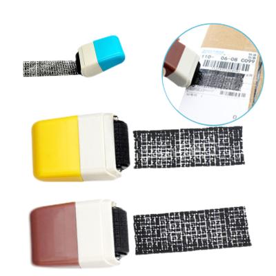 China Top Office Fashion Identity Theft Protection Roll Privacy Confidential Information Stamps Stamp for sale