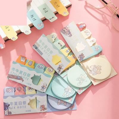 China New Self Adhesive Cute Book Index Sticker Sticky Notepad Sticker Stickers for sale