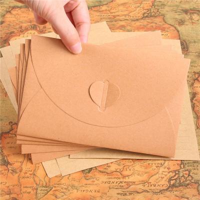 China Gift Envelope Vintage Wrapping Paper Bag Love Creative Postcard Decorative Envelope for sale