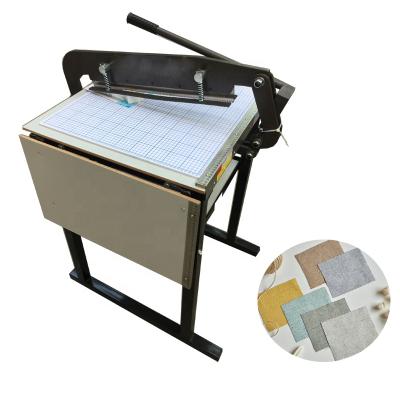 China Cutting Fabric Strip Cutting Machine / Fabric Sample Fabric Manual Textile Sample Cutter for sale