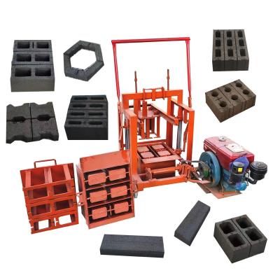 China Factory Manual Concrete Hollow Block Making Machine Philippines Brick Maker Brick Making Machinery for sale