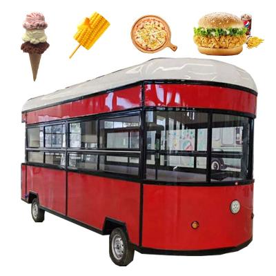 China Commercial Food Supply Truck Refrigerated Mobile Food Trucks Trailer for sale