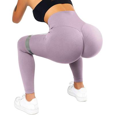 China Breathable women butt crack! crack! Seamless Lifting Plus Size Gaiters Thermal For Lady Booty High Waisted Workout Yoga Pants for sale