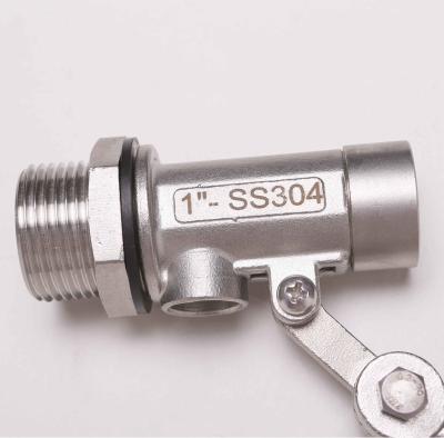 China General water tank dn32 304 1/4 inch 32mm stainless steel float valve 1 for sale