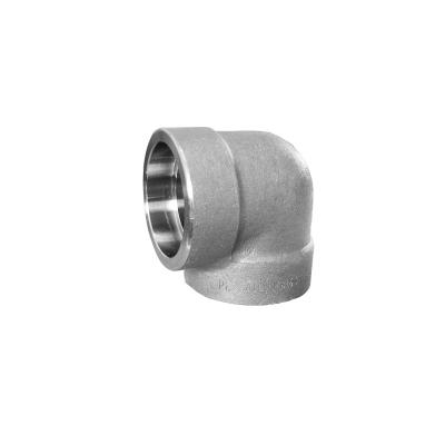 China Carbon Steel Class 3000 Carbon Steel 6000 9000 Threaded 90 Degree Elbow Fitting for sale