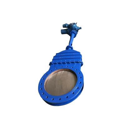 China PN10 DN600 Carbon Steel WCB General Knife Gate Valve for sale