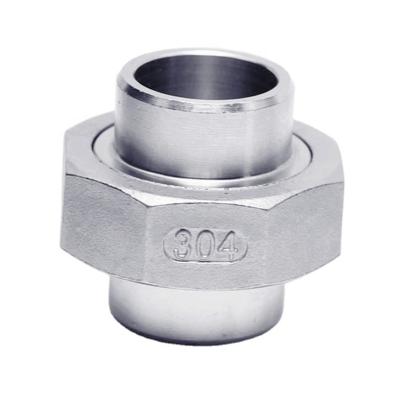 China Hot Sale Water Oil Stainless Steel Socket Weld End Unions Fitting for sale