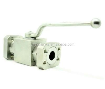 China Carbon Steel SAE General 3000/6000 Flange Hydraulic Ball Valve for sale