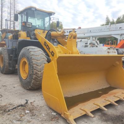 China Farms Used Cheap Construction Waste Disposal Loader SDLG LG956 Wheel Price Earth Moving Material Handling Machinery for sale