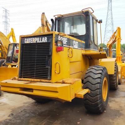 China Contruction Used Caterpillar Wheel Loader 938F Heavy Construction Equipment Dumping Earth Mobile Materials Compact Loader for sale