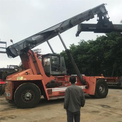 China Other second hand original Sweden brand truck crane reach stacker Kalmar DRD420-60S used cross reachstacker 42t city crane for sale