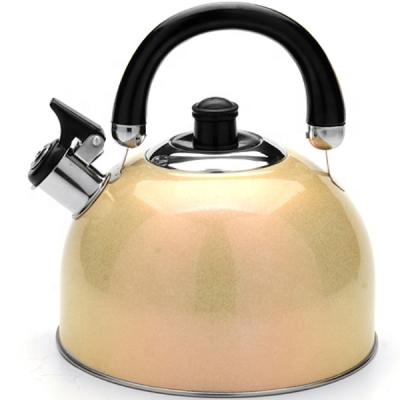 China Sustainable 2.0L 2.5L 3.0L L Large Capacity Octagon Marble Stainless Steel Whistling Kettle Induction Cooker for sale