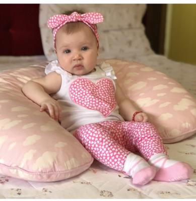 China Casual Newborn Baby Clothes Pink Ruffle and Girls Cotton Legging Stylish Suit for sale