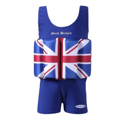 China One-Piece Bathing Suit Spandex Spa One-Piece Bathing Suit Anti-UV Buoyancy Swimwear Children Anti-UV Swimsuit W4 for sale