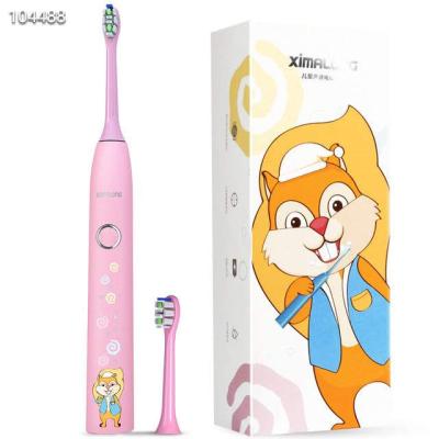 China Western Malong Factory Outlet Kids Explosion Kids Ultrasonic Vibration Electric Toothbrush Support OEM for sale