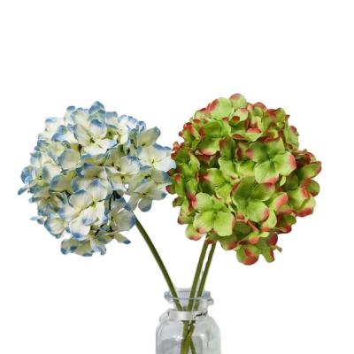 China Iron 5%/plastic yarn 20%/75% fabric new style hydrangea with fruit artificial silk flowers for wedding home party decorative flower for sale