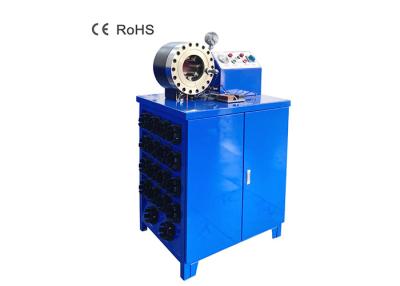 China Vertical Rubber Hose Crimping Machine For 2 Inch High Pressure Hose Pressing Tool for sale