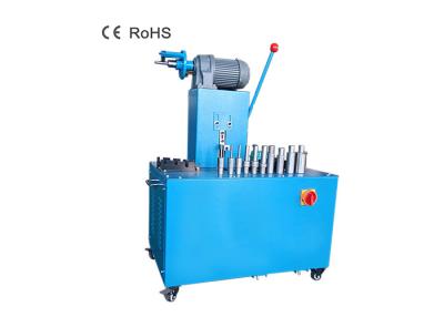 China Movable Wheel Hose Cutting Machine Hydraulic Hose Making Machine for sale