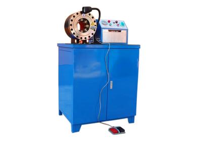 China Vertical Electric DX68 Hose Crimping Machine High Pressure 2 Inch Hose Making for sale