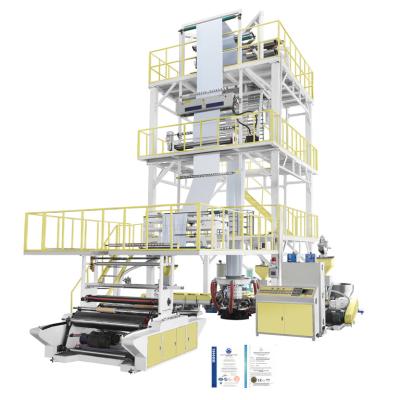 China Factory direct sales extrusion film blowing machine 3 layers extrusion film blowing machine for sale