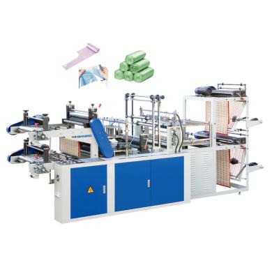 China Garment Shops Biodegradable Rolling Waste Garbage Bag Machine Production Line Bag Making Machine for sale